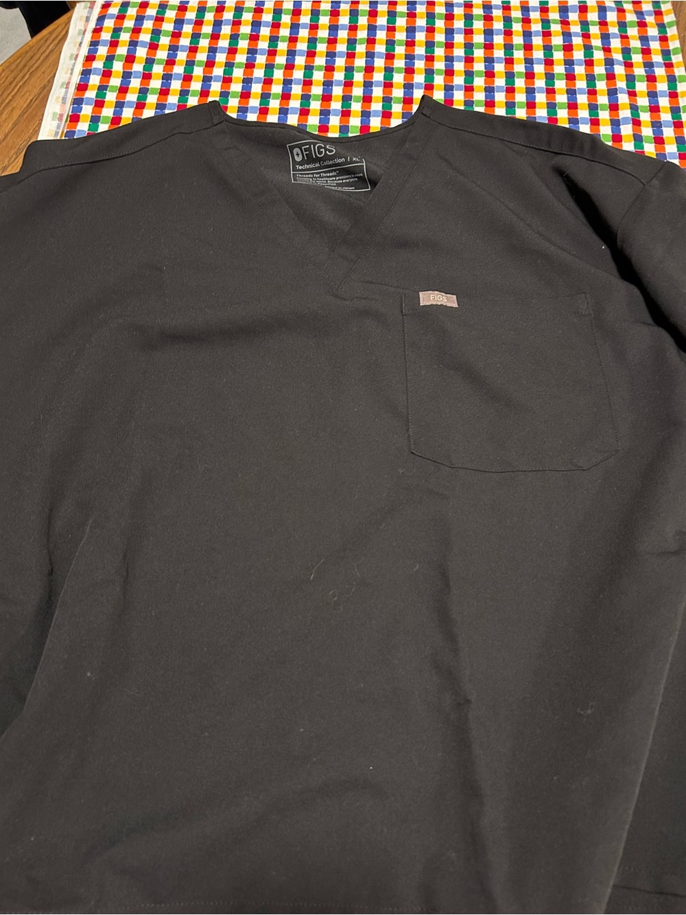 Womens figs casma scrub top XL